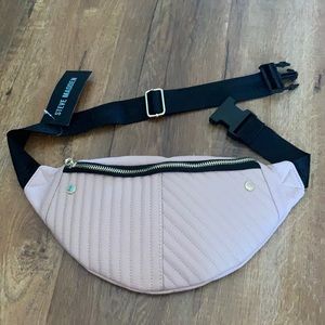 NWT Steve Madden light pink belt bag